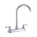 Top grade chrome plating hot and cold mixed faucet, professional 8inch manufacturer Kitchen Faucet